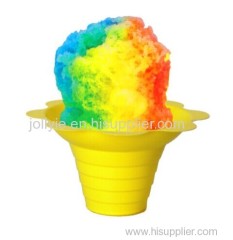 variety color 8 oz shave ice cup