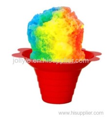variety color 8 oz shave ice cup