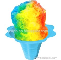 variety color 8 oz shave ice cup