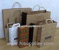 Customized Glossy Lamination Kraft Paper Shopping Bags Printed For Packaging