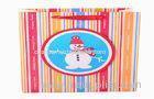 Multi Colors Striped Holiday Paper Bags In Package , Coloured Paper Party Bags With Handles