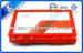 Red Hard Cover Memo print sticky notes With Ball Pen , Sticky Block Pad