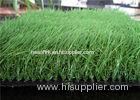 40 MM Diamond Shape Yarn Soocer / Baseball Turf Grass , Natural Artificial Lawn