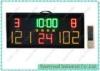 Sports Electronic Basketball Score Board , Portable Led Stadium Scoreboard