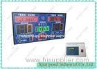 Indoor Electronic Scoreboard Basketball , Digital Gym Scoreboard 180x95cm