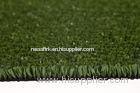 Durable Soft Fibrillated Soccer Artificial Grass , Backing System PU