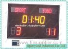 Single Sided Electronic Football Score Boards Energy Saving With CE RoHS FCC