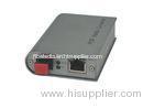 RJ 45 Twisted Pair POF Plastic Optical Fiber Converters High Performance