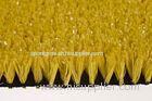 50mm Yellow Multipurpose Artificial Turf Waterproof Fibrillated Fake Grass Carpet