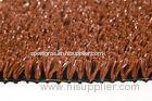 Commercial Red Polypropylene Artificial Grasses For Landscaping 6600Dtex