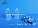 Plastic Blood Collection Needle Holder , White Blood Tube Holder