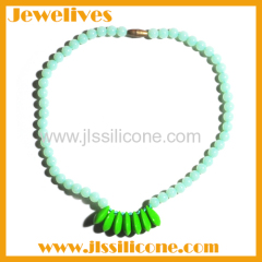 silicone beads necklace Hawaii style