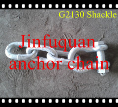 Anchor chain accessories Marine shackle for ship from China