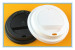 Hot coffee cup lid drinkig lids