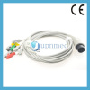 Nihon Kohden 8pin OEC-6102A ECG cable with 3 lead wires