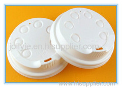Hot coffee lid plastic