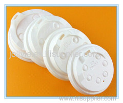 Hot coffee lid plastic