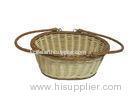 wicker picnic basket wicker basket with handle