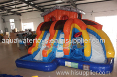 Inflatable Splash Island Water Slide