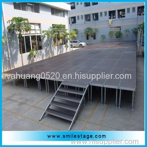 lighting portable event portable stage platform