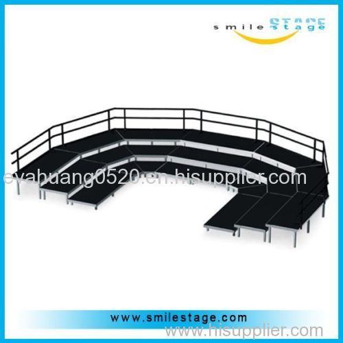Aluminium portable stage,outdoor concert stage