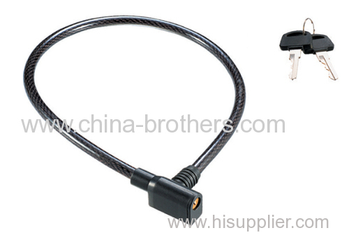 Small Square Head Bicycle Cable Lock