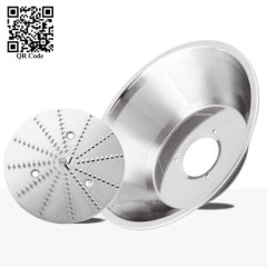 Stainless steel juicer filter basket The juice is high easy to clean