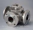 Cast Steel Flanged End floating ball valve Duplex Steel or Hastelloy Alloy