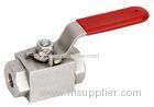 1pc hexangular bar stock 2000psi ball valve