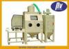 Manual Rotary Trolley Professional Sandblasting Equipment For Stone Carvings / Rims