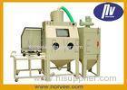 Manual Rotary Trolley Professional Sandblasting Equipment For Stone Carvings / Rims