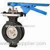 DIN, JIS Carbon Steel Resilience-seated High Performance Flanged Butterfly Valves 600lbs