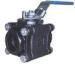 Threaded end Cast Iron floating Ball Valves 2000WOG