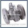 1PC Class 150 Reduced Bore Floating Ball Valve,1pc RP flanged end ss ball valve,flanged stainless st