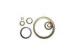 Gas Ball Valve Spare Parts , DN12 - DN1400 RPTFE Seat For Ball Valve