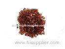 Untreated Red Garnet Gemstones For Loose Gemstones Pendants 1.25mm