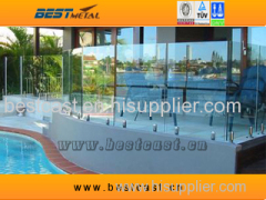 clear toughened glass panels