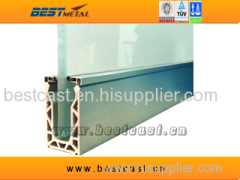 structural glass balustrade handrail