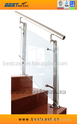 stainless steel glass balustrade