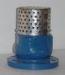 DN80 foot Cast Iron Valve NBR disc ring, Stainless steel screen