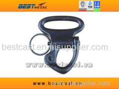 black fixed Snap Shackle