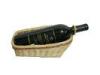 PP Wicker Baskets With Handles For Hotel , Small Wine Basket
