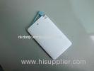 Portable Slim Li-ion Power Bank 4000mAh For Mobile Phone / Ipad , White