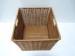 Square Polyrattan Laundry Basket towel basket hamper With Lid