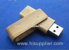 OEM Super Mini Wood Swivel USB Flash Drive 32GB With Grade A Chip