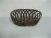 Graceful Washable Pure Hand-woven Black Brown Hollow Lines Plastic For Bakery