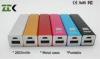 Universal Lipstick Mini Power Bank 2600mah For Mobile Phone / Ipod