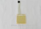 Tactile Metal Dome Flexible Membrane Switch , Embossed Overlay Button