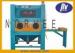 Steel Shot Abrasive Commercial Sandblasting Equipment With Chain Conveyor