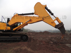 Custom Construction Equipment Excavator Dipper Arm / High Reach Boom